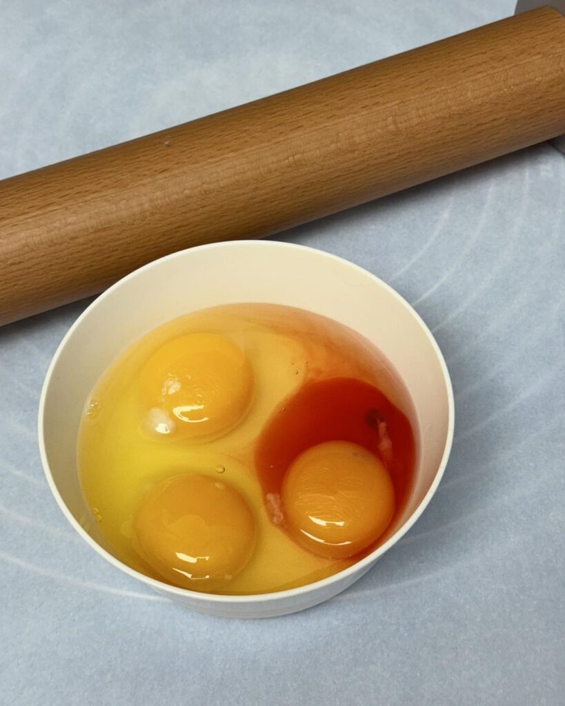 Blood in Eggs